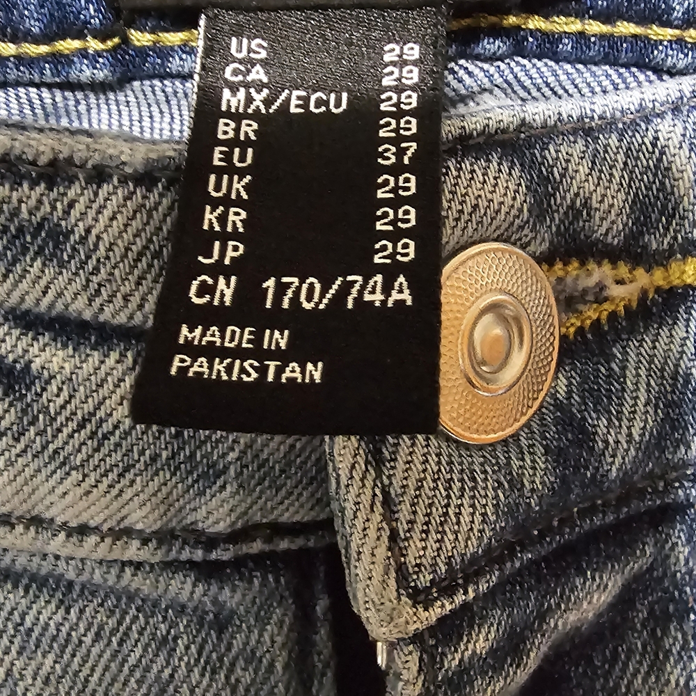 Forever 21 Light Blue Distressed Skinny Jeans - Picture 3 of 4